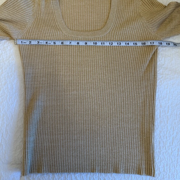 New York & Company Ribbed Scoop Neck Sweater - Size XL - Picture 4 of 8